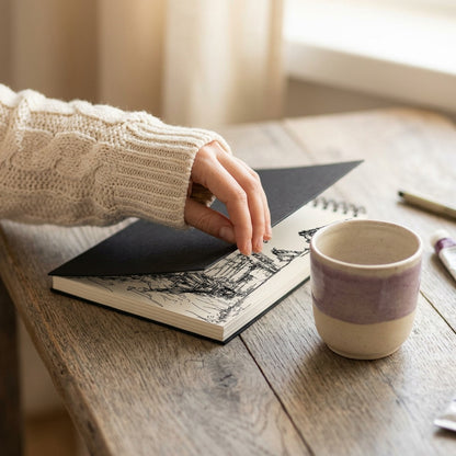 Sova Sketch — Mini carnet d'art voyage A5