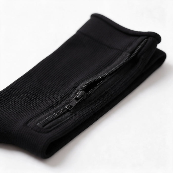 Bas de compression zippé SovaFlex, mise en place assis